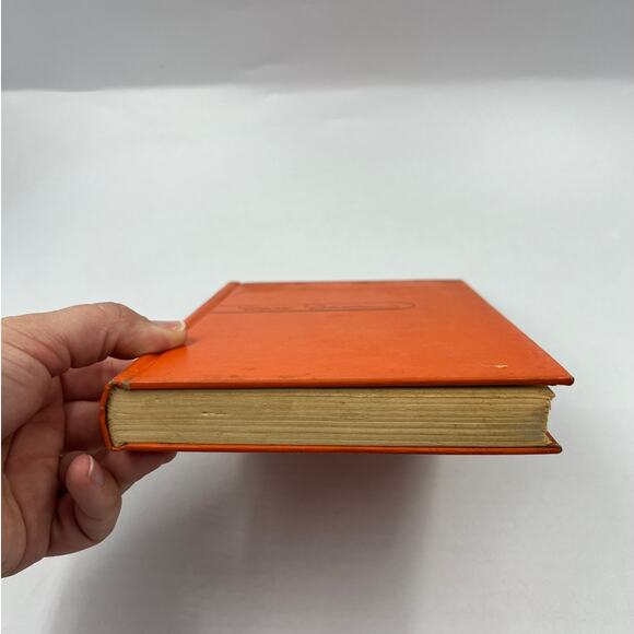 Antique The Hour Of Truth by David Davidson Hardcover Book Orange 1949 - Picture 11 of 13